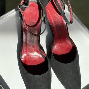 Elegant Black and Red Women's Heels